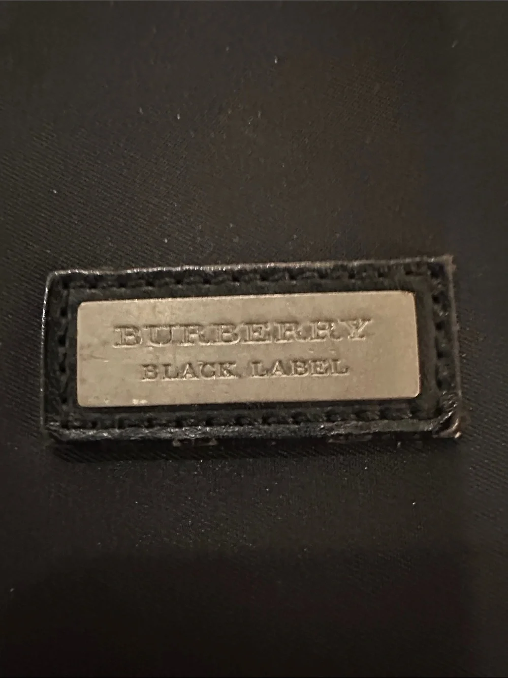Burberry Black Men's Briefcase or Women’s Laptop Case with Silver Hardware